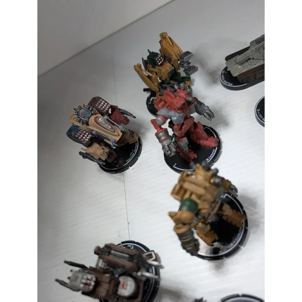WizKids Mech Warrior Dark Age Lot Mechwarrior‎ Miniatures Figures Minifigs Vtg